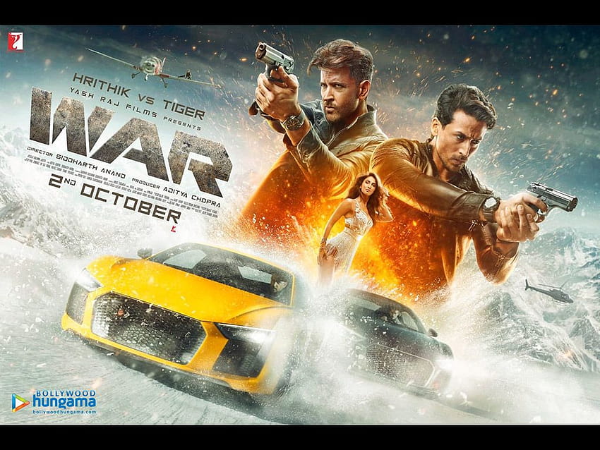 War 2019, yash raj films HD wallpaper
