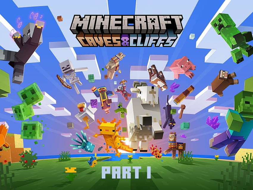 Minecraft veröffentlicht im Juni Caves and Cliffs Update: Teil 1, Minecraft-Demo HD-Hintergrundbild