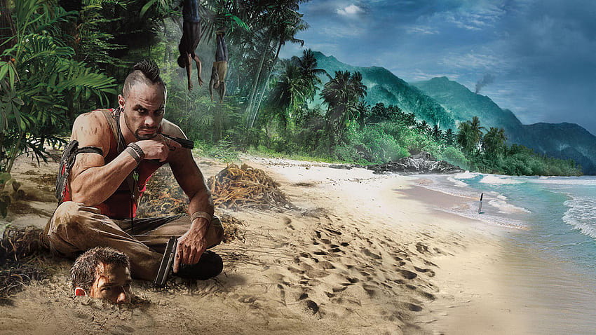 Farcry 3 needs a prequel or sequel, so it could possibly bring back Vass. It could tell what happened before Jason Brody reached rook island. Vass betraying Citra and starting a pirate HD wallpaper