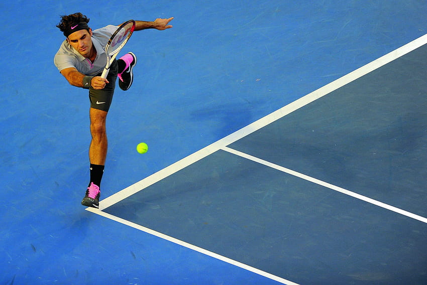 11 Супер звезда на тениса Роджър Федерер HD тапет