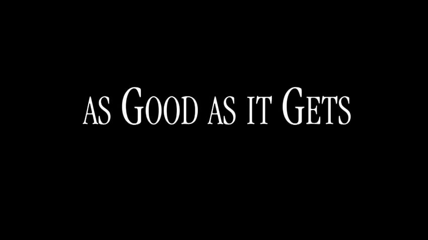 A Film Critic Of As Good As It Gets HD wallpaper