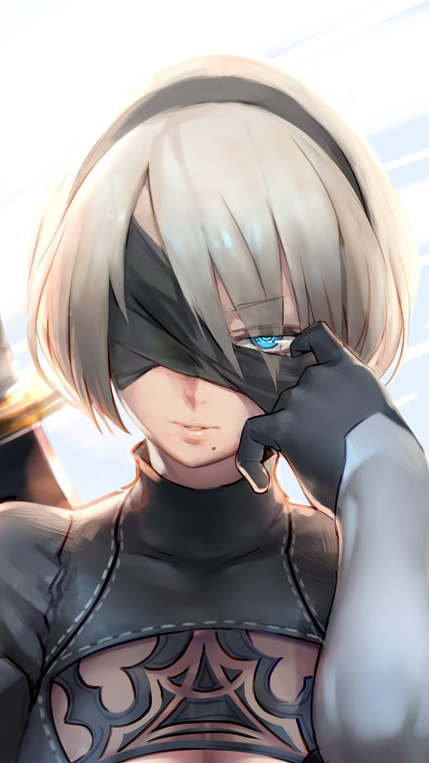 YoRHa 2B Nier Automata 6599 [2160x3840] for your , Mobile & Tablet HD phone wallpaper