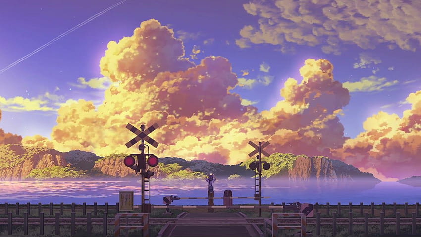 Sommerfeeling Animiert [Engine], Lofi-Sommerwolken HD-Hintergrundbild