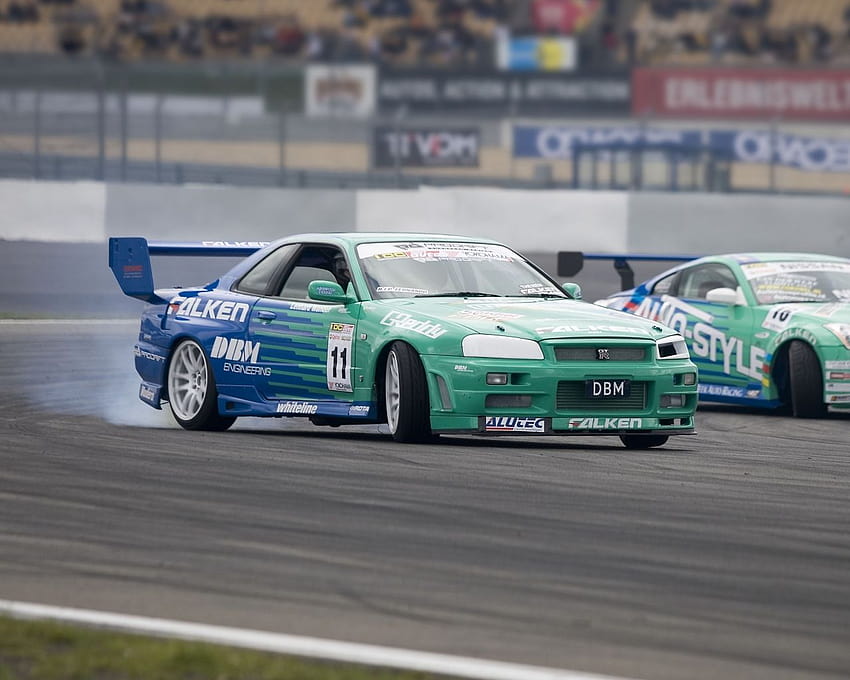 45 350z racing driften falken reifen nissan skyline r34 Art 991 :: Racing Nissan 350z HD-Hintergrundbild