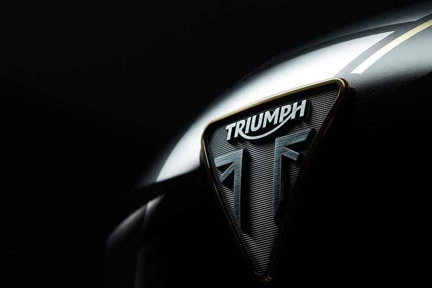 Logo de moto Triumph, logo de triomphe Fond d'écran HD