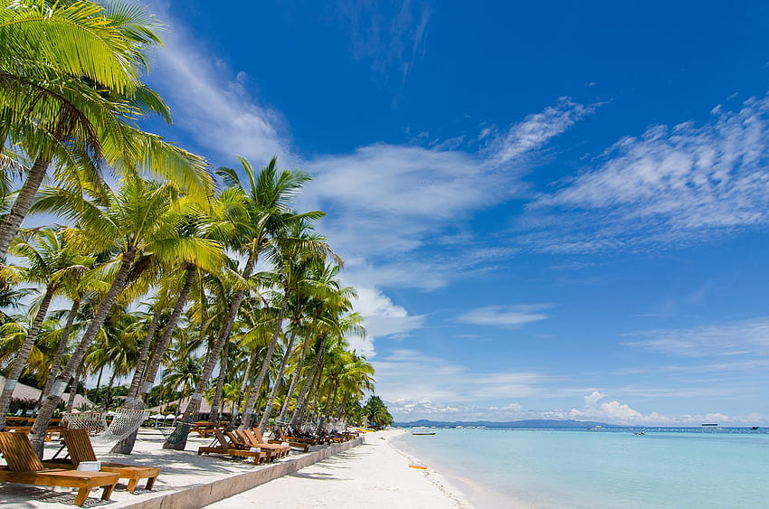 Bohol Beach Club Resort en la isla de Panglao, Bohol, Filipinas fondo ...