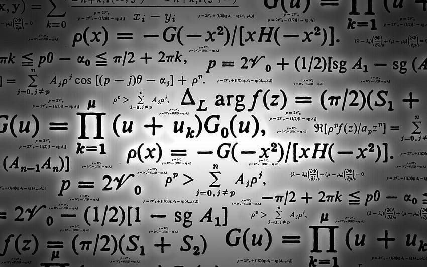 계산 공식, 대수학 HD 월페이퍼