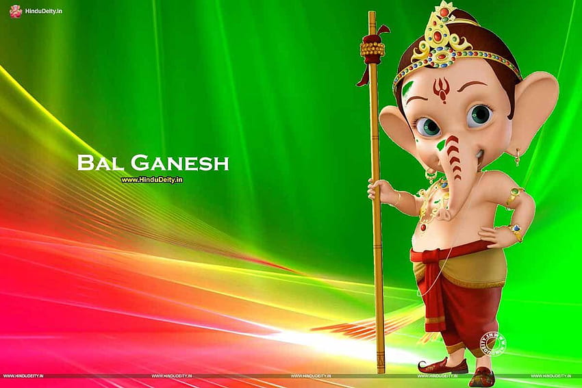 Bal Ganesh, little ganesh HD wallpaper | Pxfuel