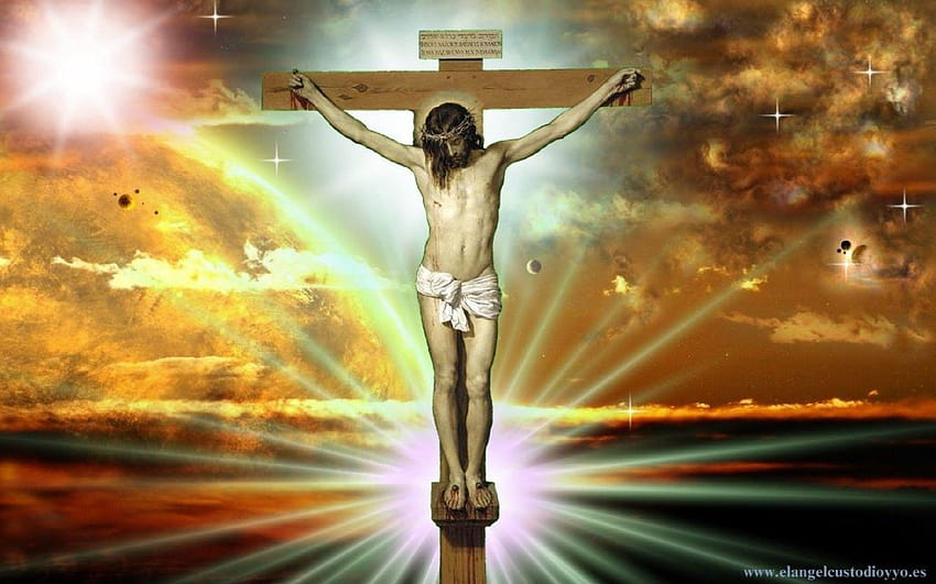 十字架上のイエス・キリスト ·①, jesus cross mobile 高画質の壁紙