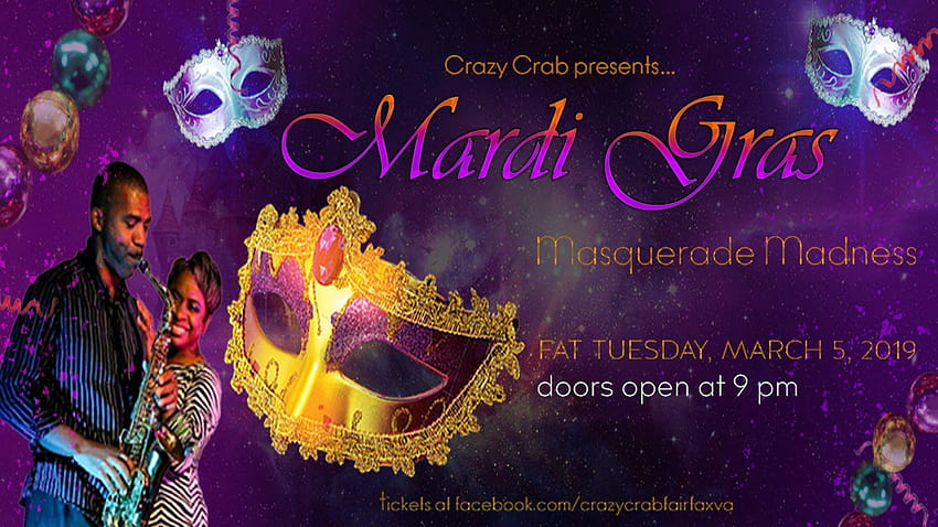 Mardi Gras Masquerade Madness!, fat tuesday 2019 HD wallpaper
