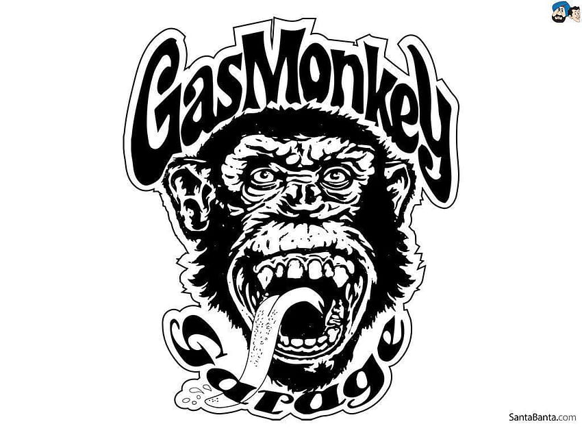 Gas Monkey Garage Logo HD wallpaper