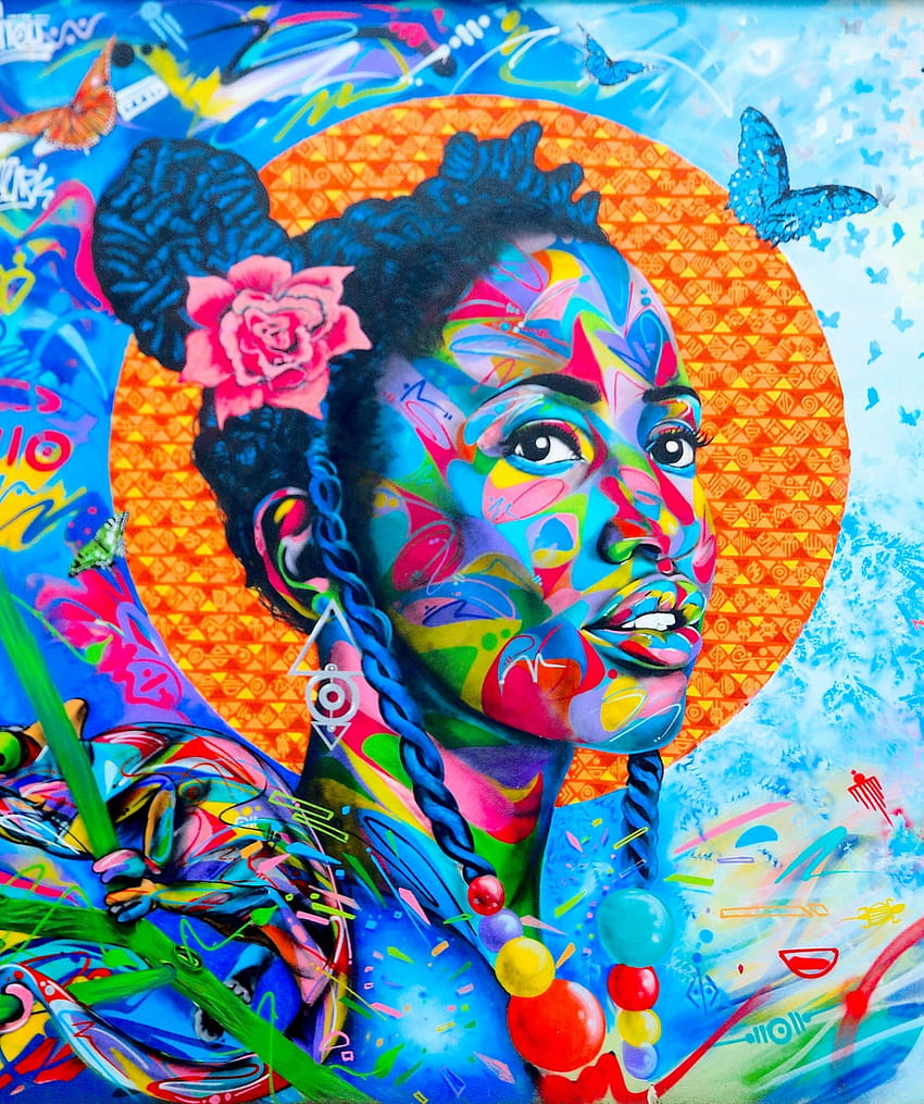 75 Best Modern Art [], afrykańskie kobiety dyszące olejem Tapeta na telefon HD
