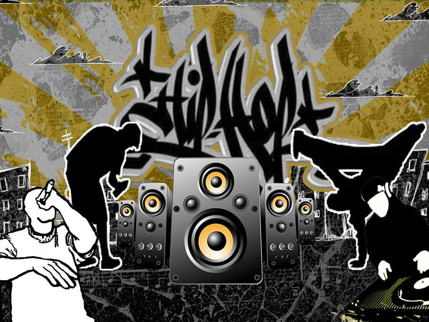 Hip Hop Rap Graffiti 3D Rap Dla, rap 3d Tapeta HD