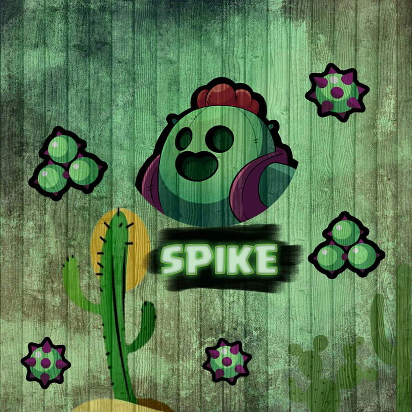 spike! Notas, spike brawl stars HD phone wallpaper