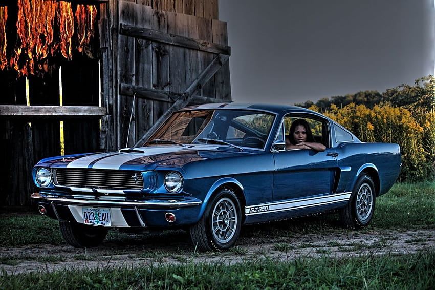 Ford Tuning Blue R 1966 Ford Mustang Shelby GT350 Muscle car Cars, 1966 mustang HD wallpaper