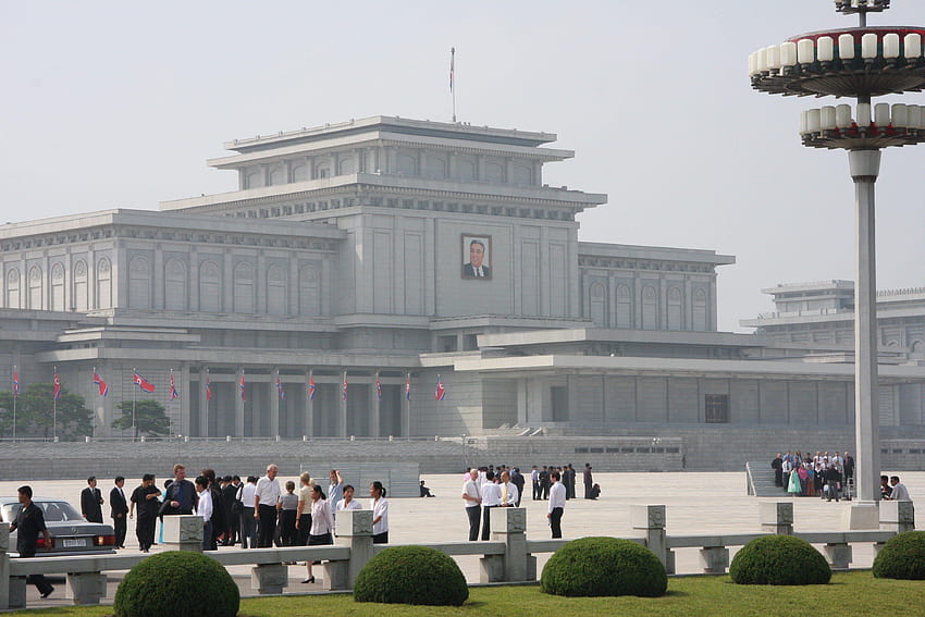 Kumsusan Memorial Palace Pyongyang bâtiment de la Corée du Nord Fond d'écran HD