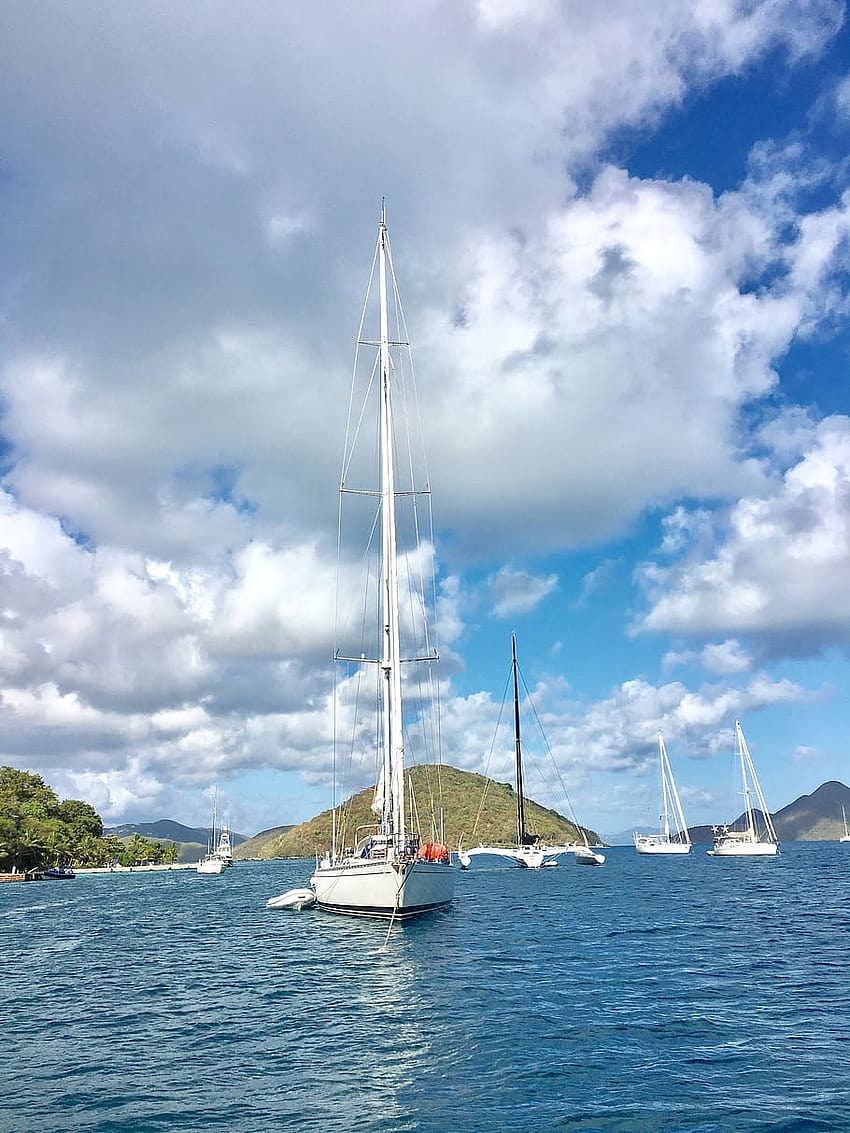 : Britische Jungferninseln, Tortola, Wasserfahrzeug HD-Handy-Hintergrundbild
