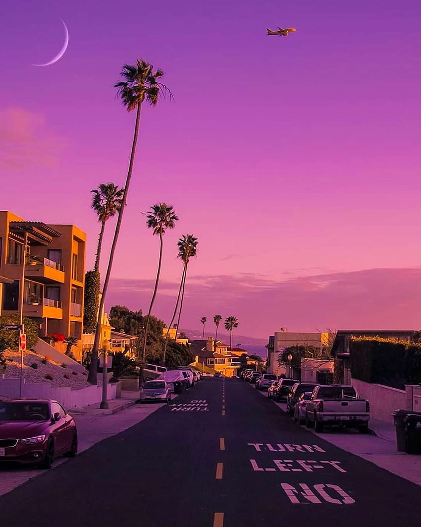 estética lofi. ✨ en Instagram: “, púrpura lofi fondo de pantalla del teléfono