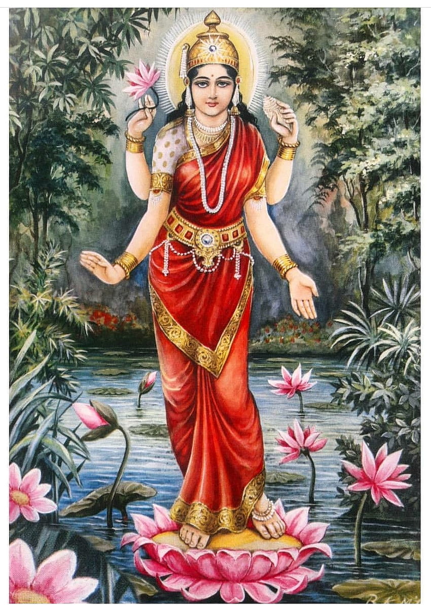 God Lakshmi posted by Christopher Tremblay, laxmi mata HD phone wallpaper |  Pxfuel