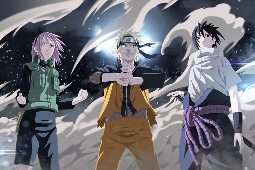 Naruto Sasuke Sakura, sakura x sasuke HD wallpaper
