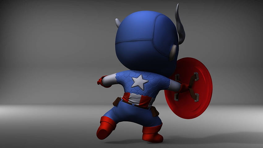 Captain America Civil War, bébé Captain America Fond d'écran HD