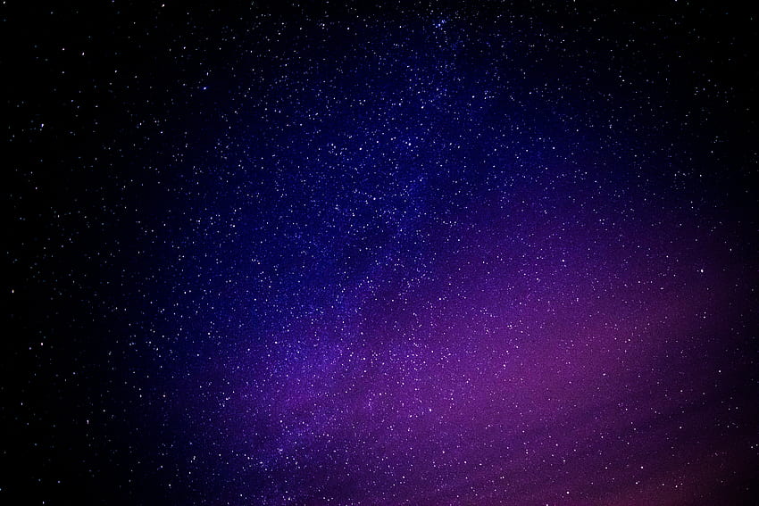 Starry sky , Purple sky, Astronomical, Stars, graphy, sky and stars HD wallpaper