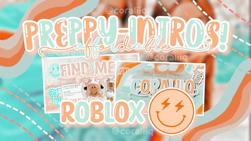 Buat intro roblox preppy estetika oleh Coraliiq, roblox preppy Wallpaper HD