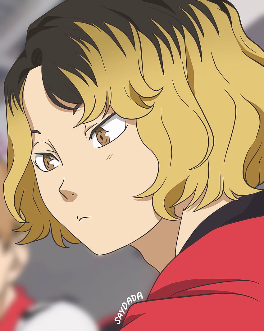 curly hair kenma brain rot @/say_dada on twitter in 2020, curly haired anime boy HD phone wallpaper