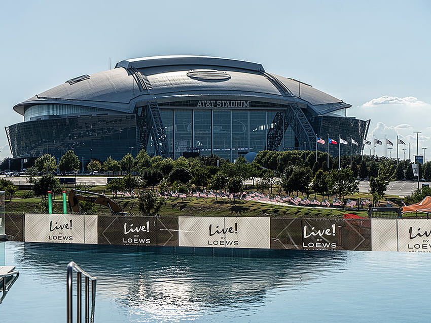 Блестящият нов стадион на Тексас Рейнджърс въплъщава „Новия Арлингтън“ – Тексас месечно, те искат говеждото на паркинга HD тапет