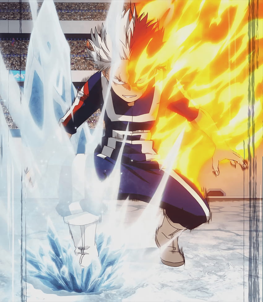 I wanted a of Todoroki from this video between 4:41 HD phone wallpaper