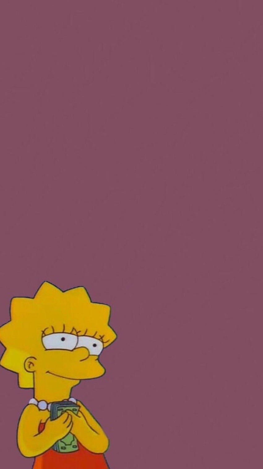 Zabawny Simpson, estetyczny zabawny Tapeta na telefon HD
