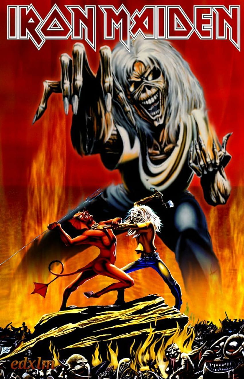 527 Best Bands, android icon iron maiden HD phone wallpaper