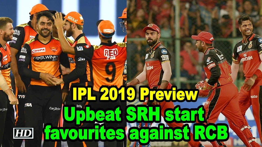 IPL 2019, rcb vs srh HD wallpaper | Pxfuel