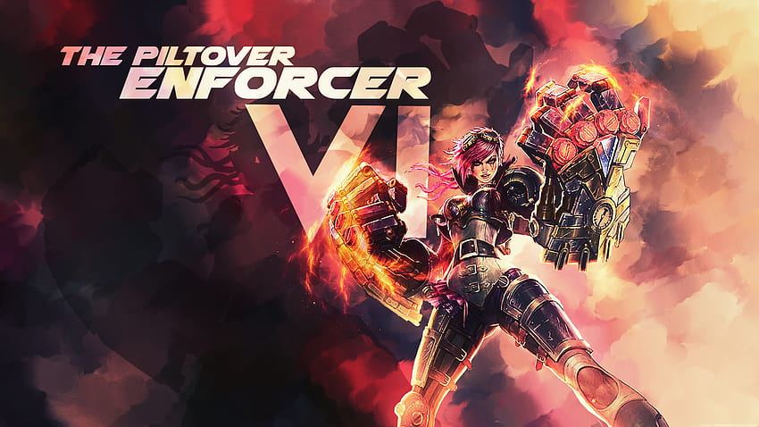 vi the piltover enforcer concept art