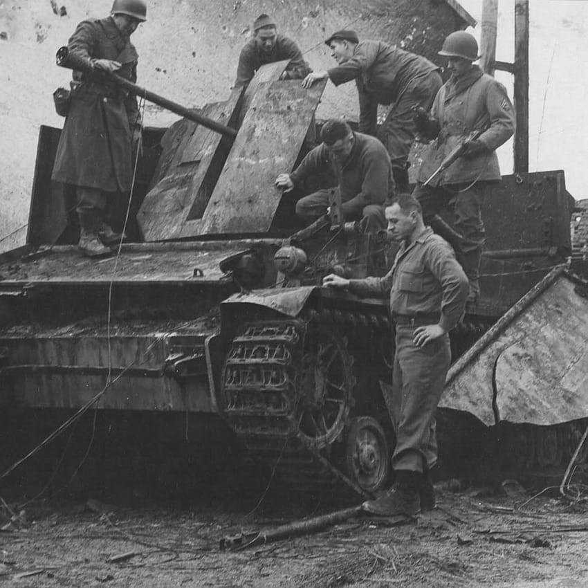 Panzer para iPad/iPhone, vehículos de la segunda guerra mundial fondo de pantalla del teléfono