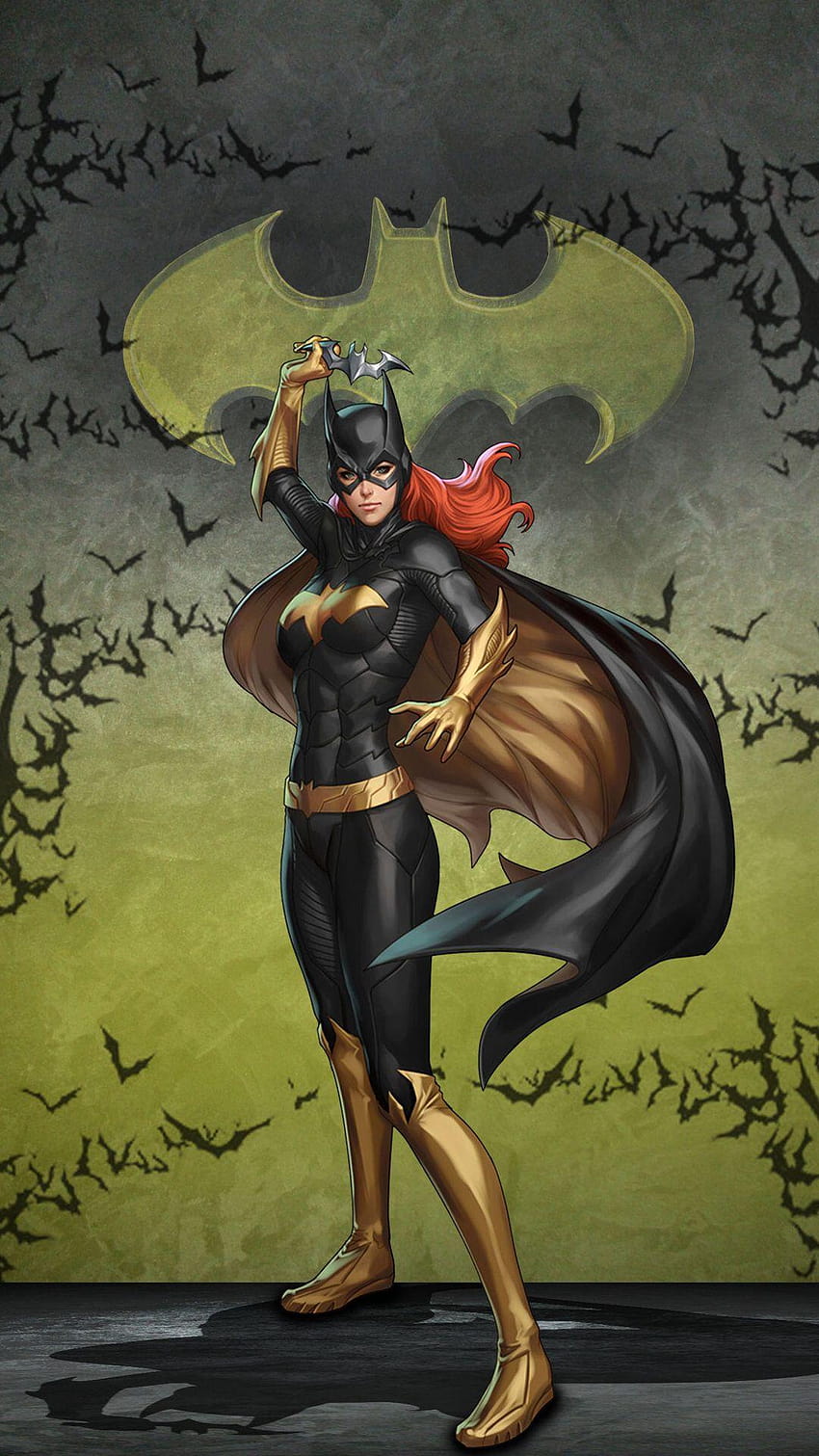 Matthew Gray en Superhéroe/Fantasía, dibujos animados de batwoman fondo de pantalla del teléfono