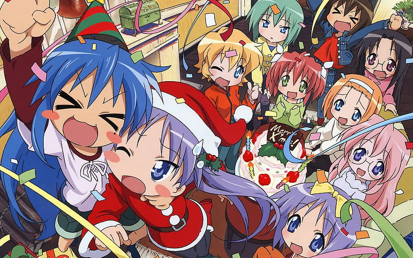 How to Celebrate a very Anime Christmas! HD wallpaper
