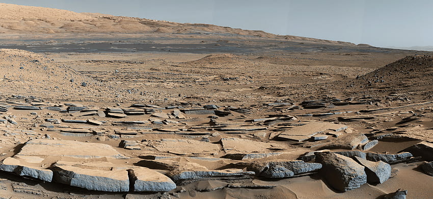 Най-спиращите дъха гледки на Червената планета от Curiosity Mars Rover, възможност роувър HD тапет