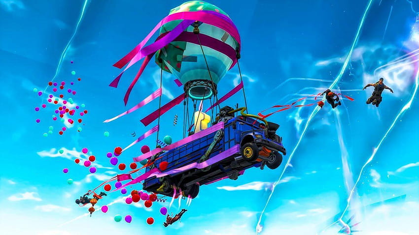 THE BIRTAY GIFTS KEEP ON COMING, fortnite battle bus HD wallpaper