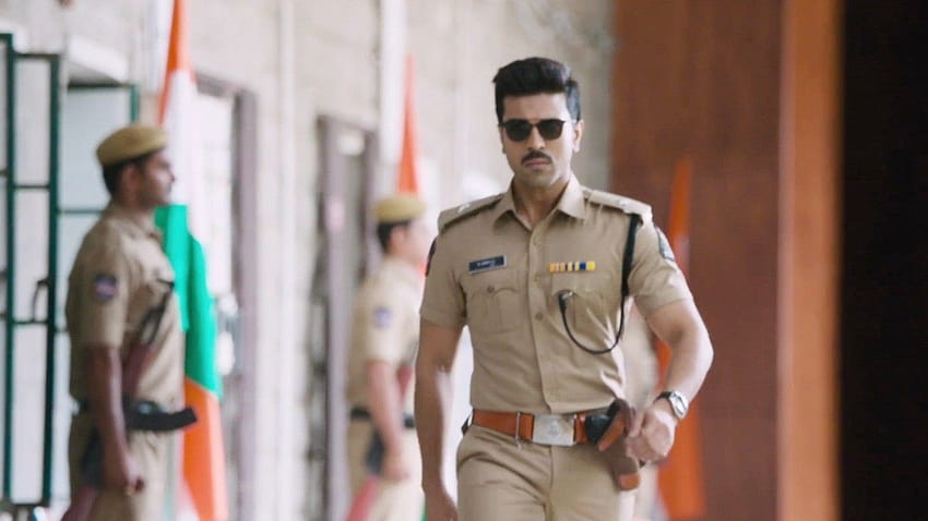 Dhruva Ram Charan como inspector de policía 11613, uniforme de policía fondo de pantalla
