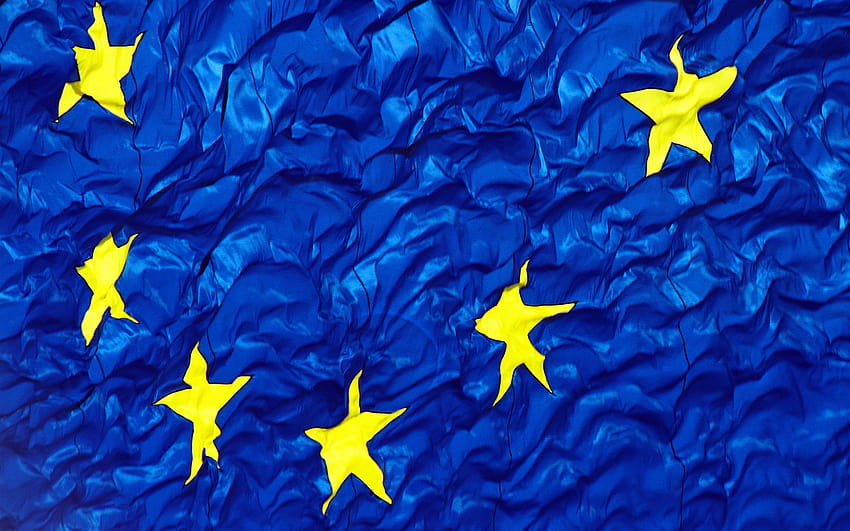 Flagge der Europäischen Union, EU-Flagge HD-Hintergrundbild