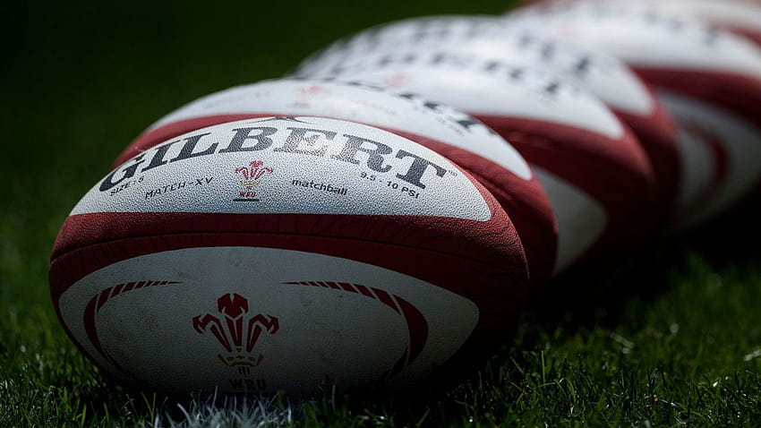Coronavirus: Welsh Rugby Union storniert 2019, Rugbyball HD-Hintergrundbild