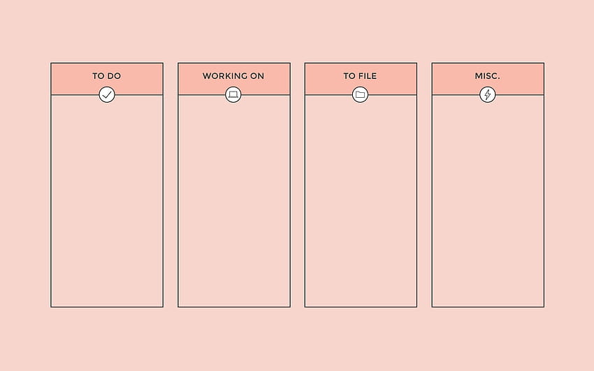 Desktop Wallpaper, Files Organizer – DESIGNS NOOK