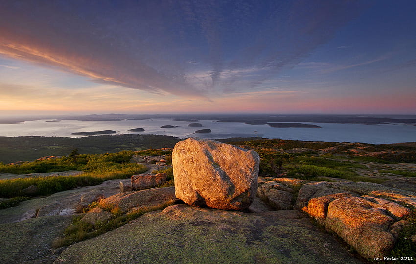 Evanescent Light : Maine, acadia national park HD wallpaper