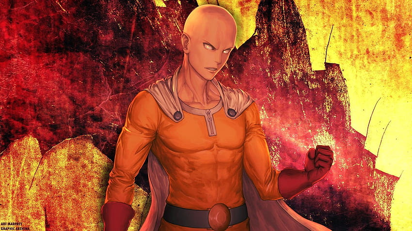 Saitama One Punch Man Gif HD wallpaper