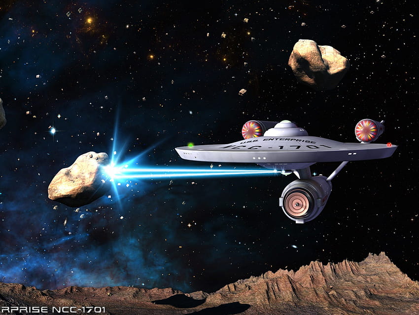 Star Trek Sci Fi Enterprise Ncc 1701 Star Ship Faster Than Light Warp Speed Full Screen : 13 HD wallpaper