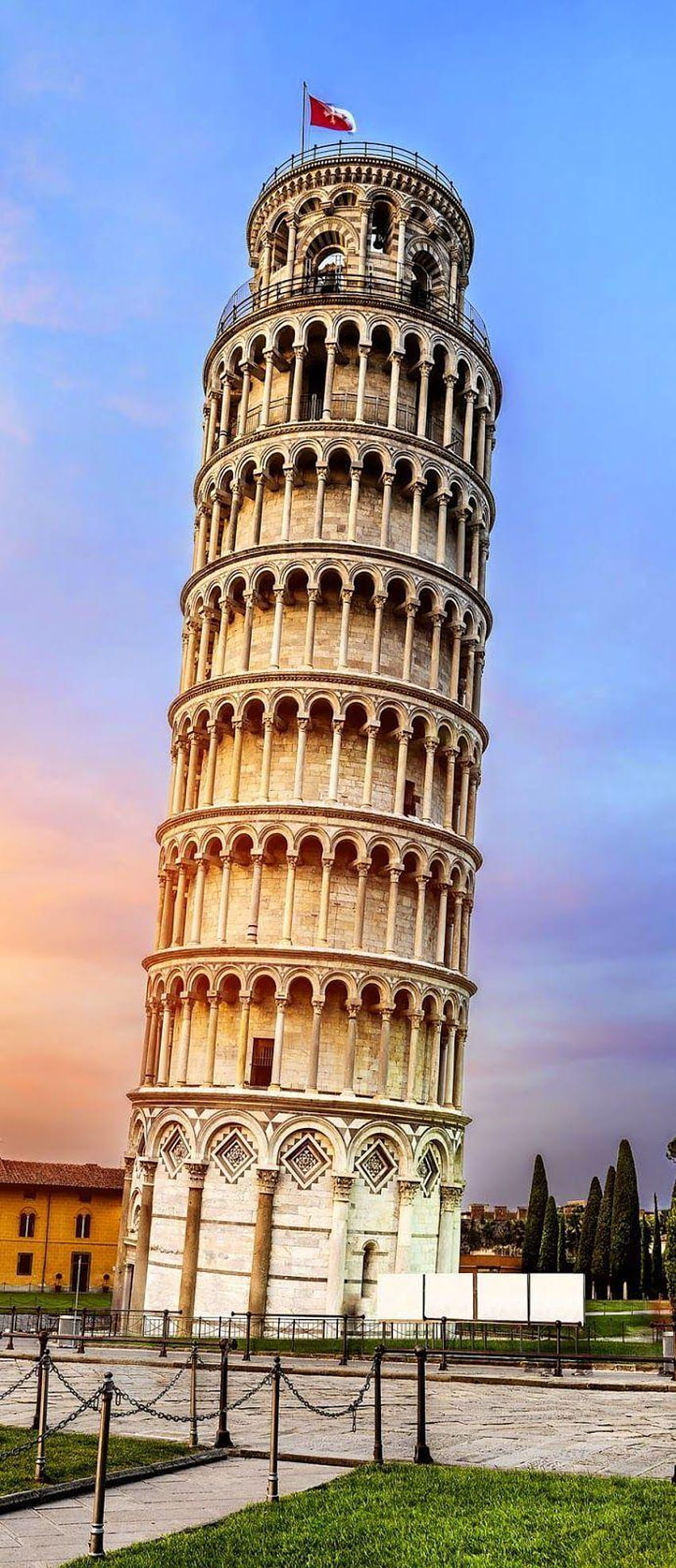Pisa, place of miracles: The leaning tower. Tuscany, Italy, gambar background menara pisa HD phone wallpaper