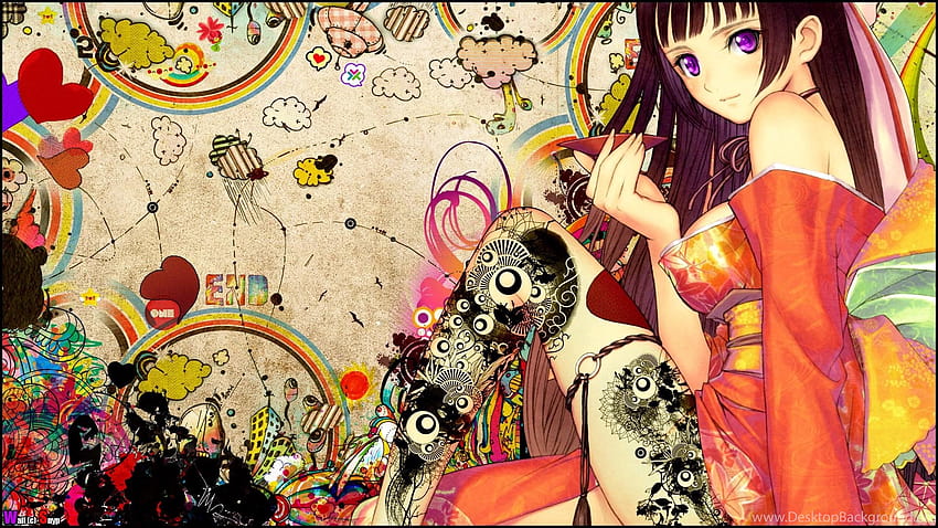 Anime Manga Fonds D'écran Pour PC Et Mac ... Backgrounds, anime manga pc HD wallpaper
