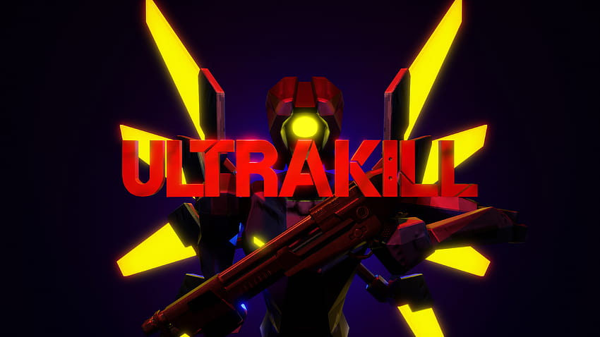 Ultrakill, който направих в Blender HD тапет