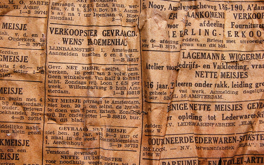 old newspaper, macro, old paper texture, paper backgrounds, paper textures, retro backgrounds, old paper, brown paper, brown paper backgrounds with resolution 2880x1800. High Quality HD wallpaper